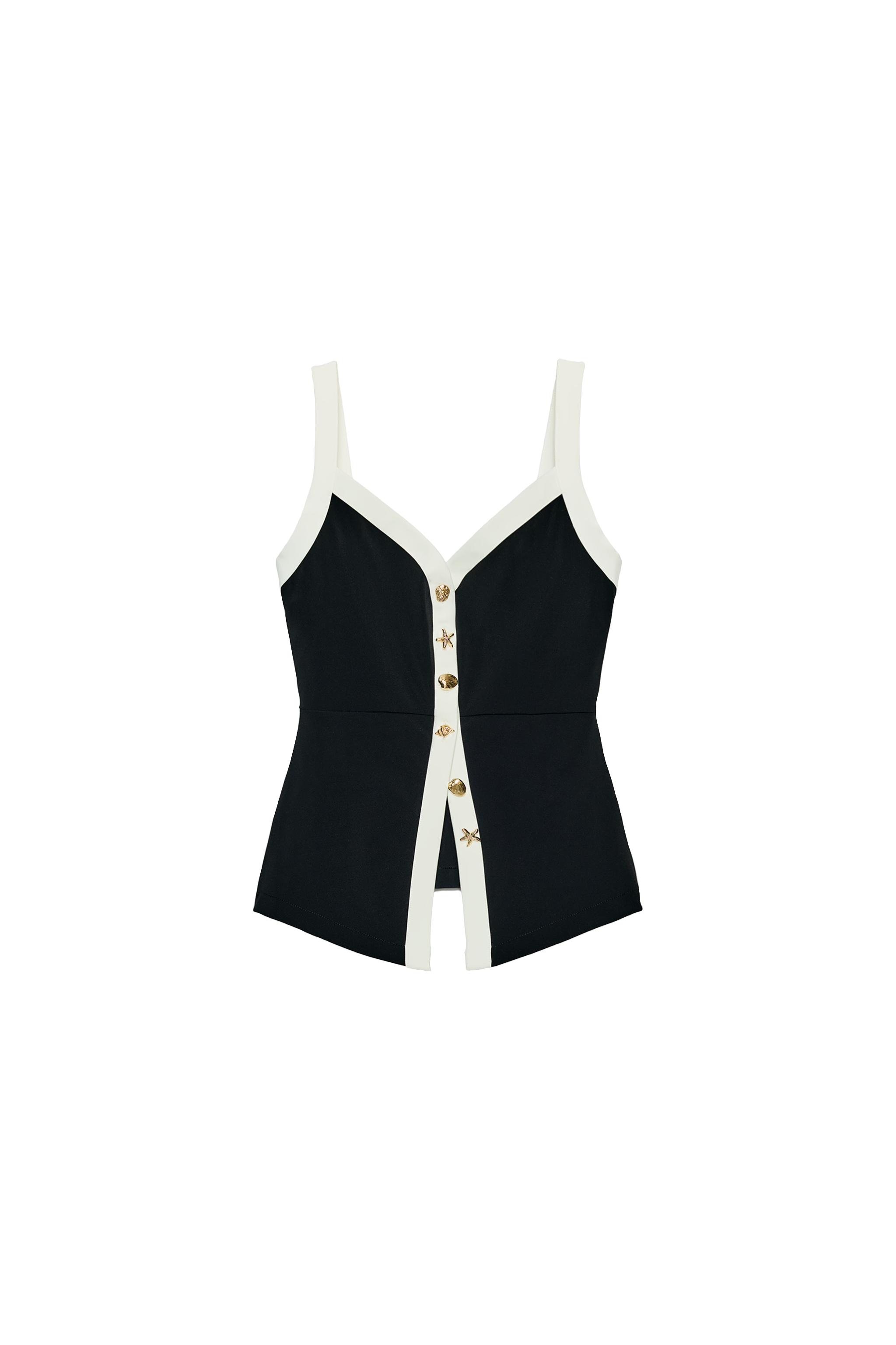 CONTRAST BUTTON TOP